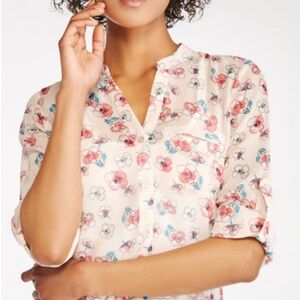 Kut From The Kloth Floral Button Up - size L